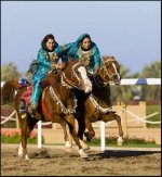 RoyalCavalryfestival-TraditionalRidingdisplaylady-riders.jpg