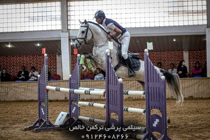آموزش پرش با اسب